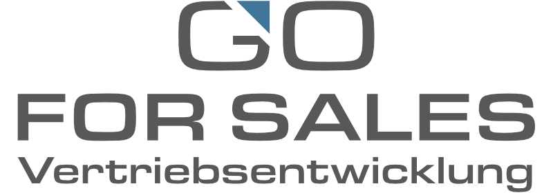Logo von GO FOR SALES Vertriebsentwicklung GmbH